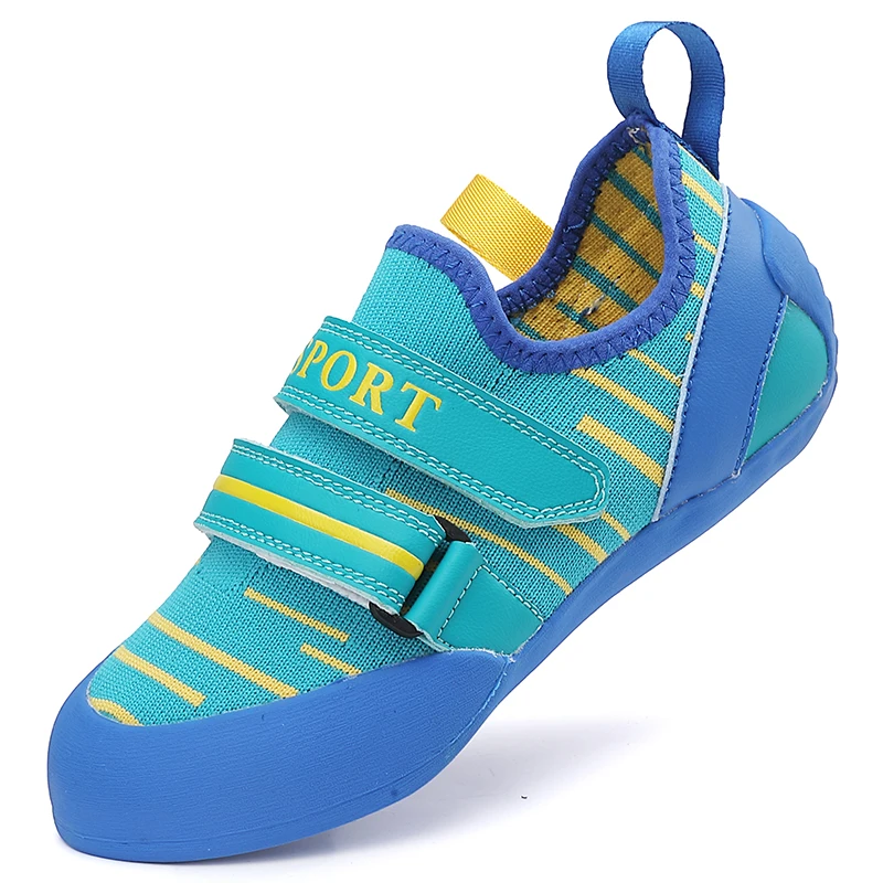 Children Outdoor Rock Climbing Sports Kids Shoes Youth Sports Shoes Climbing Training Shoes Non-slip Indoor Climbing 903