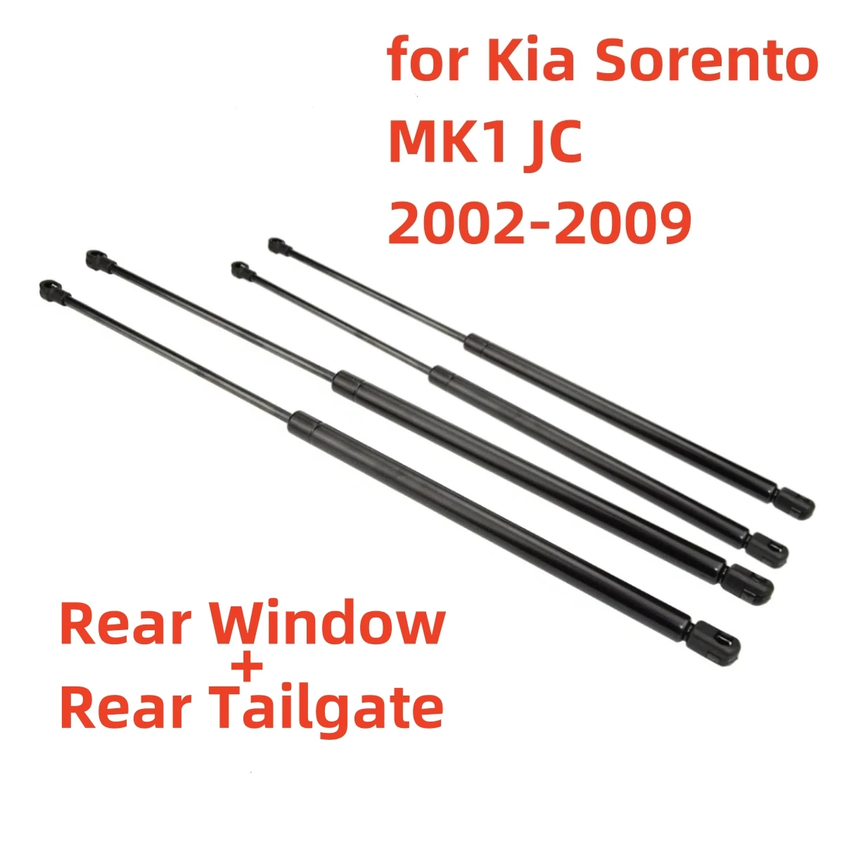 Car Tailgate Boot Rear Trunk Window Glass Gas Strut Lift Support Bar 87170-3E000 81771-3E011 for Kia Sorento MK1 JC 2002-2009