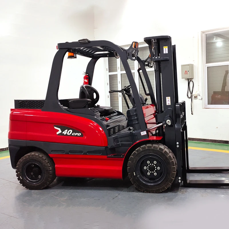Factory Price Electric Forklift 3,3.5,4,5 Ton Powerful Reliable Performance Durable Lithium Battery Trucks Forklift