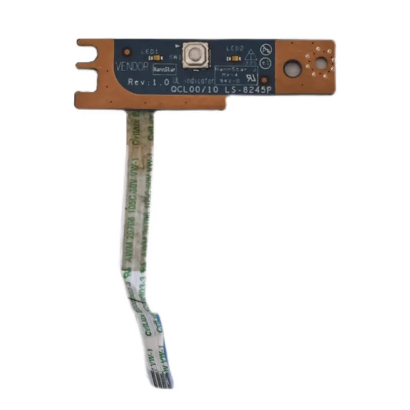 Placa de Inicialização H para Dell 5520 5525 7520 3560, Placa de Interruptor de Chave de Inicialização LS-8245P