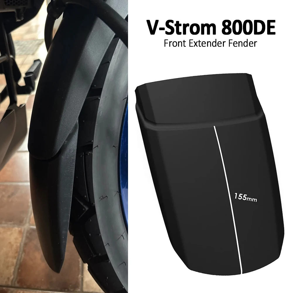 

For Suzuki V-Strom 800DE Vstrom V-STROM 800 DE 2023 2024 Motorcycle Accessories Front Mudguard Fender Extender Extension