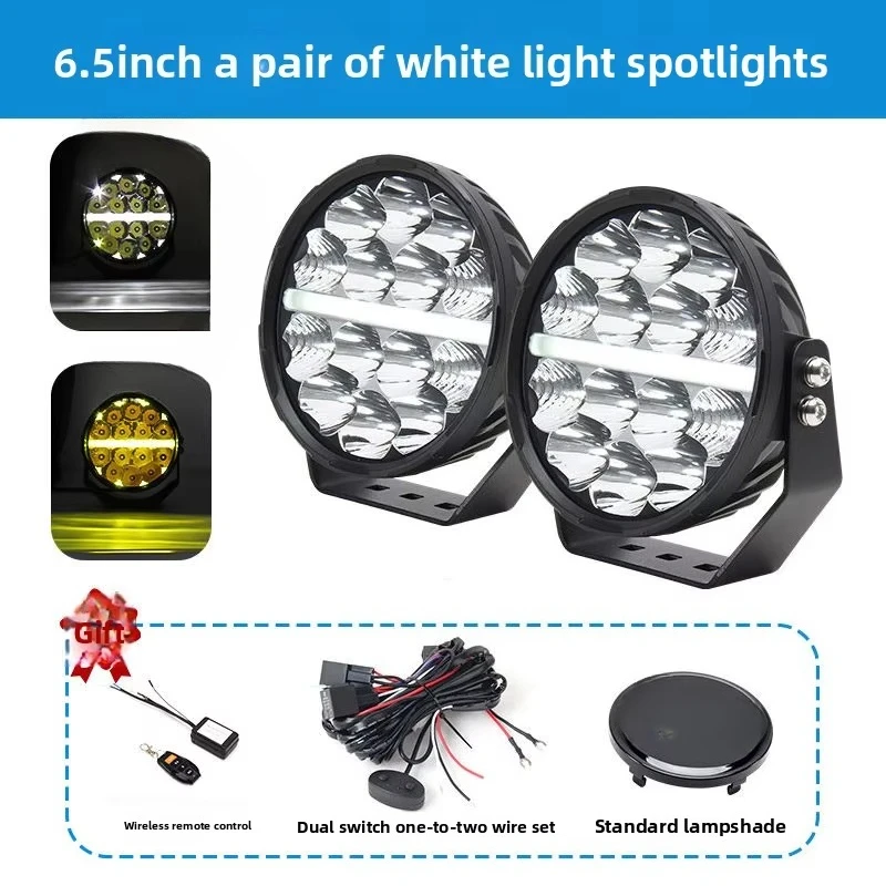 

ATS Off-Road LED Spotlights, Combo Beam High Brightness Fog Lights, Auxiliary Lights for Tank 300 Front Bumper Modification