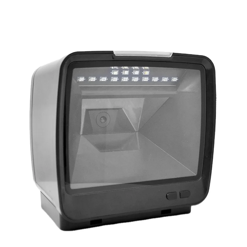 

Высокочувствительный 2D настольный сканер штрих-кода Handsfree считыватель QR-кода для Android USB и интерфейс RS232 для XB-8809H