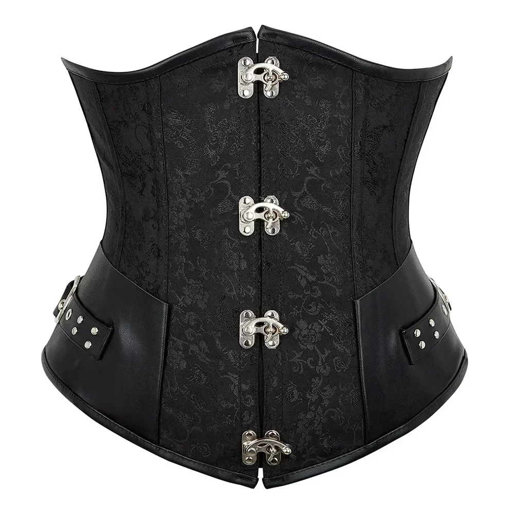 Corsets and Bustiers Gothic Steampunk Corset Top Short Torso Corset Hourglass Curve Shaper Modeling Strap Slimming Waist Trainer