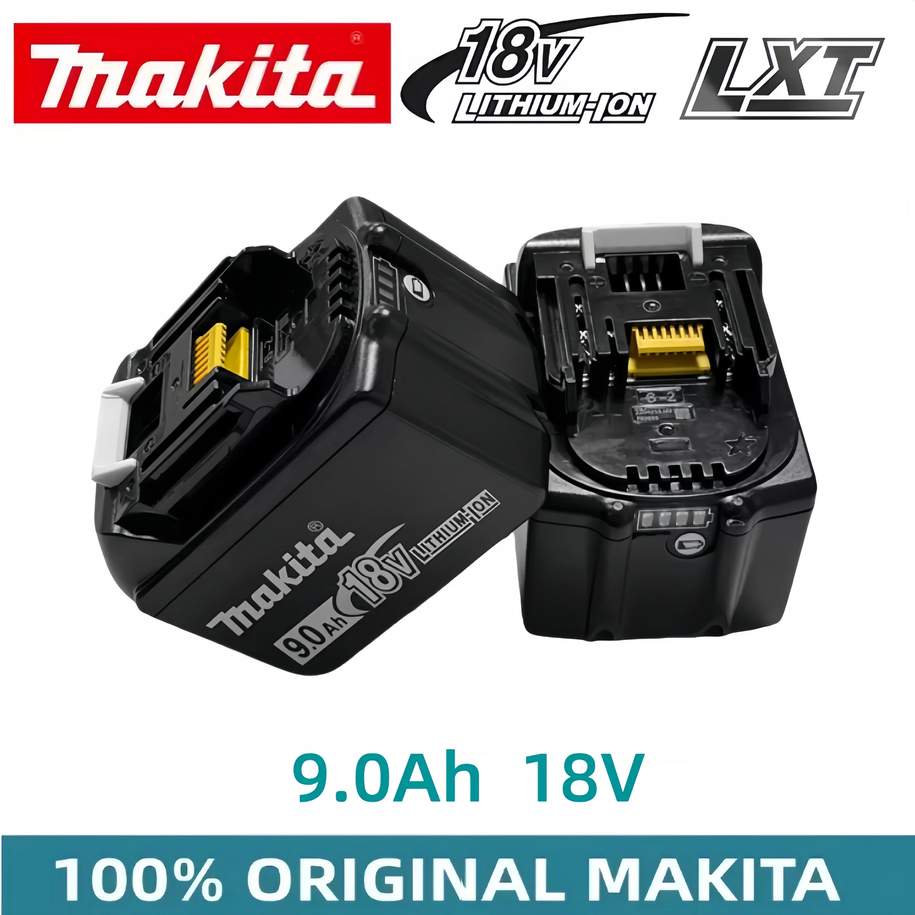 

Аккумулятор Makita 18V 5.0AH 6.0AH, зарядное устройство Makita 18V, аккумулятор для электроинструмента BL1860B BL1850B