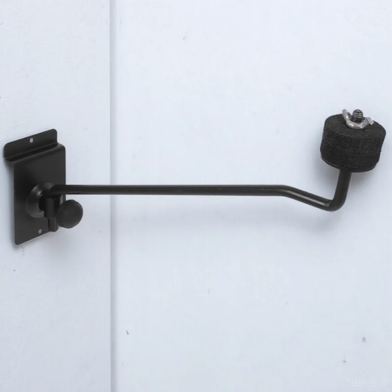 

Premium Metal Boom Arm Wall Support For Drum Set Slatwall Display Frame Replacement Drum Accessories Cymbal Wall Hanger Cymbal
