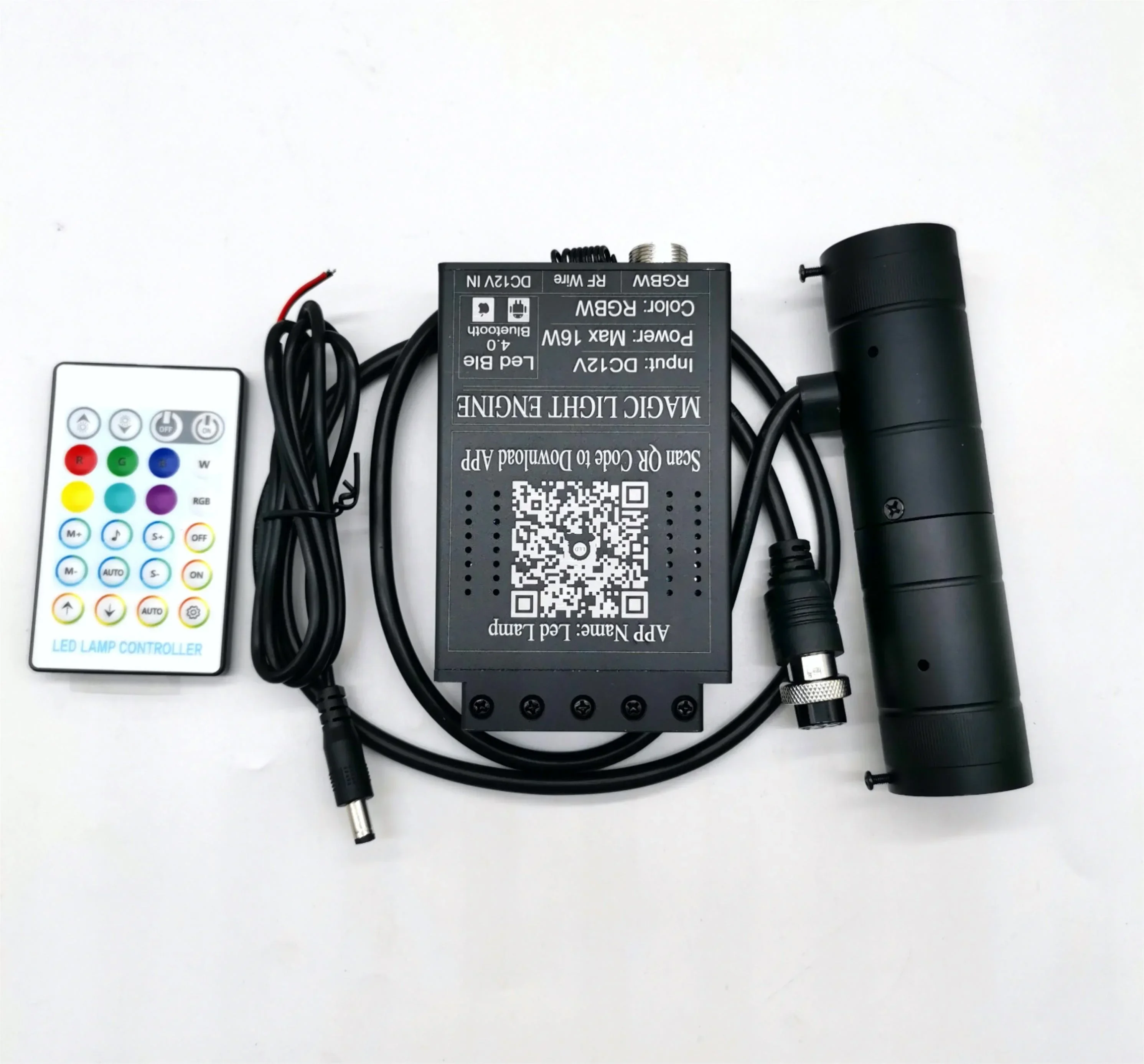 التطبيق 12 فولت 16 واط محرك ضوء مزدوج المنافذ مع 1200 قطعة وامض لتقوم بها بنفسك مجموعة إضاءة الألياف البصرية