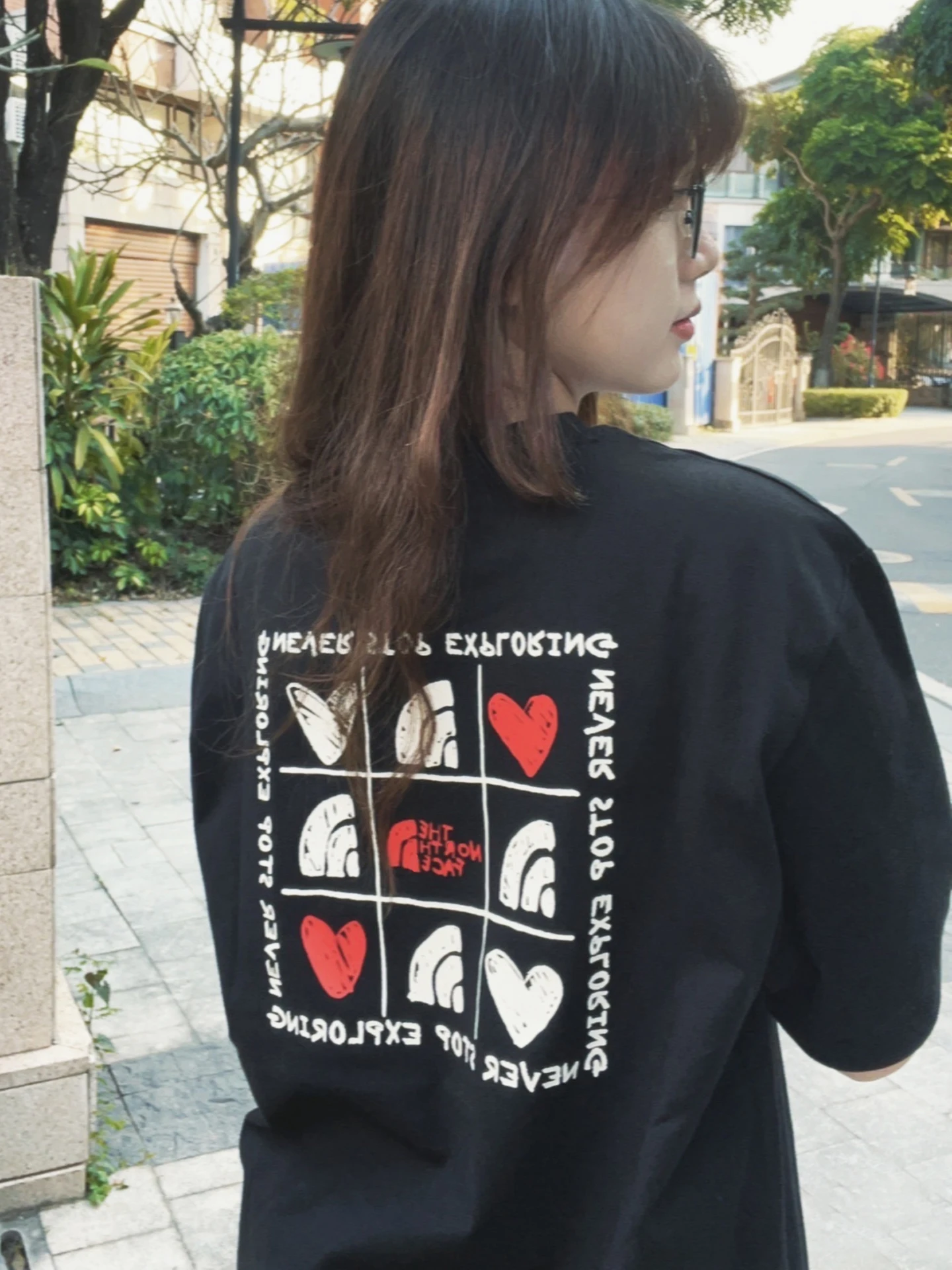 

2025 Summer New Fashion High-end Brand Couple Printing Loose Casual Short-sleeved Men's Women's Crew Neck Pure Cotton T-shirt