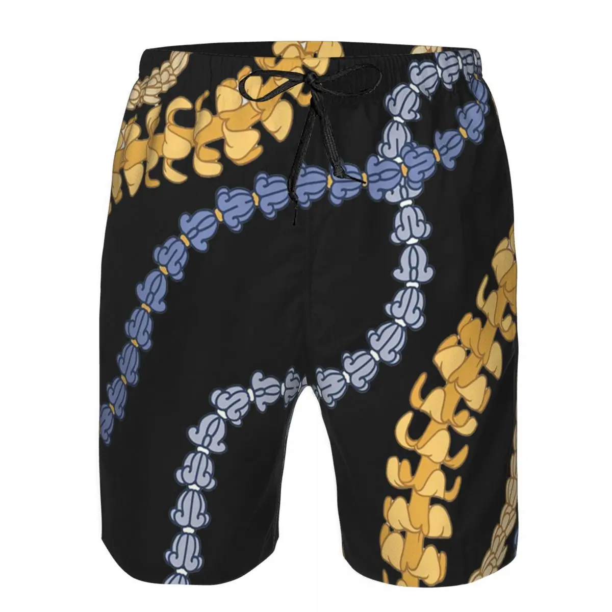 Puakenikeni Royalty Trunks Beach Board Shorts Casual Quick Dry Swimming Summer Men Pants