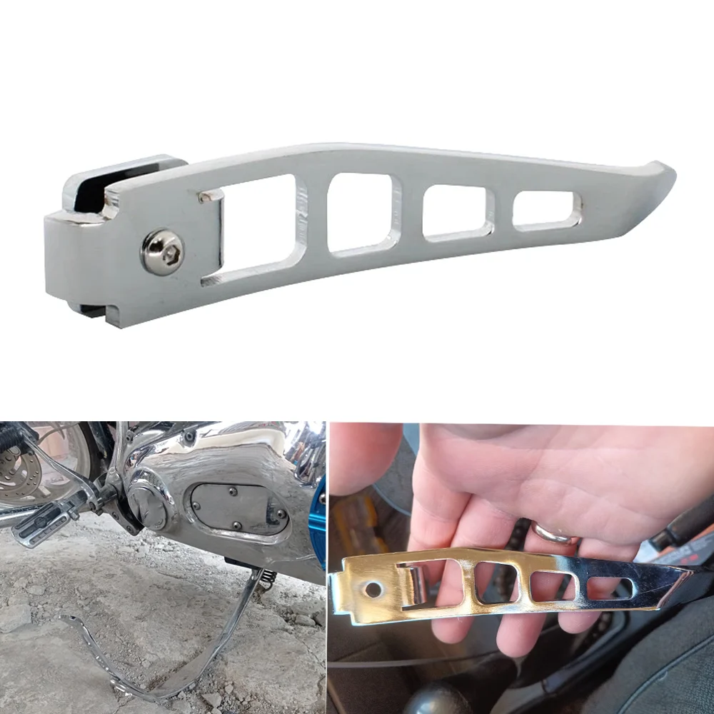 

Motorcycle Kickstand Stand Extension Foot Pedal Support For Harley Dyna 1993-2017 Super Street Glide Low Rider Fat Bob FXDL EFI