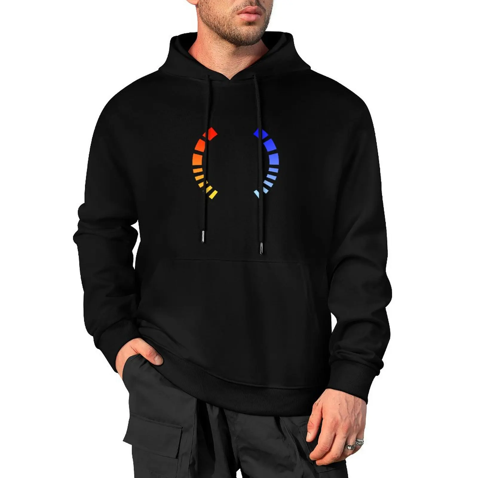 Health Bar Pullover Hoodie male clothes men's autumn clothes hooded shirt designer hoodies