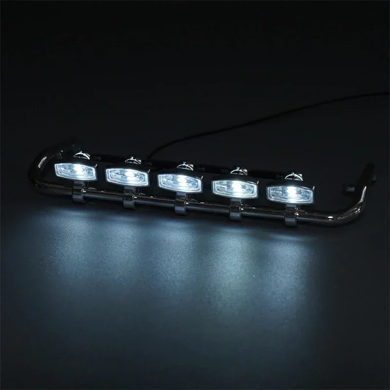 1 Set Simulation LED Roof Spotlight Headlights for 1/14 Tamiya RC Truck Scania 770S 56368 Diy Parts