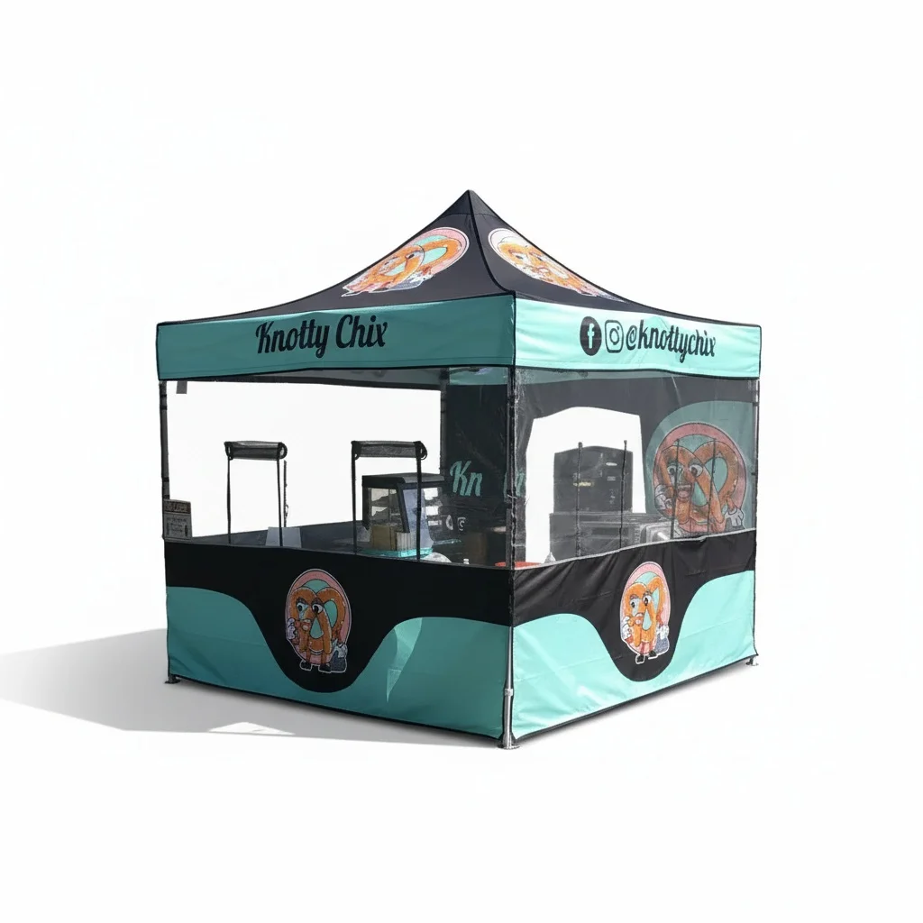 Carpa Personalizada, 3x6 Metros, 10x20 Pies, Tela Oxford, Carpa de Exterior, Gazebo Resistente para Publicidad en Ferias Comerciales