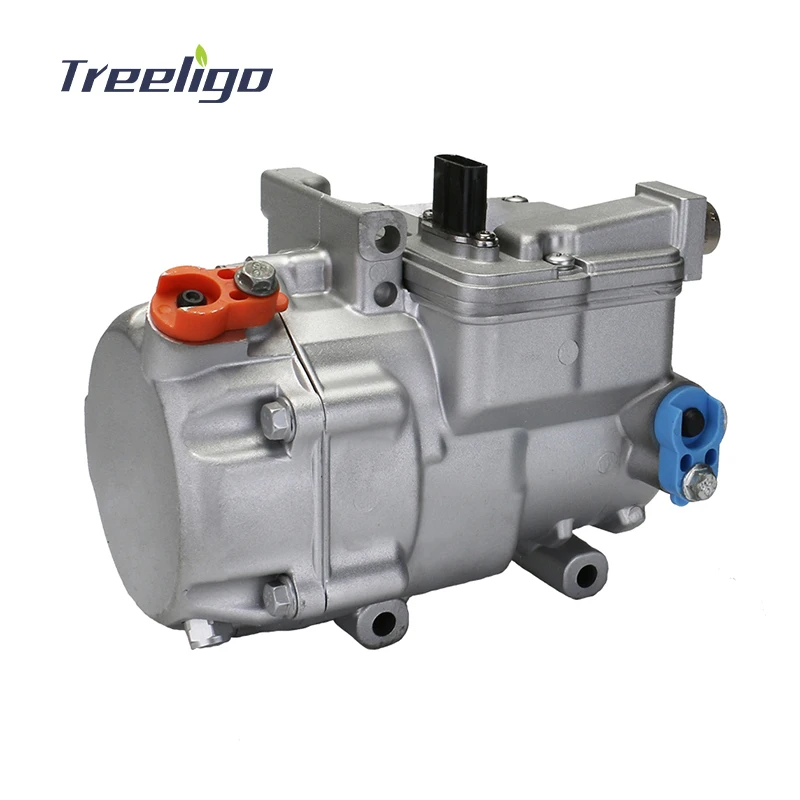 Veículo híbrido elétrico universal carro van mini ônibus 14cc 18cc 12v 24v 72v dc ar condicionado ac scroll compressor