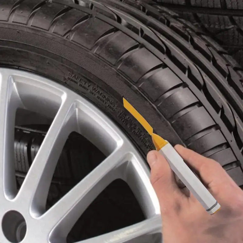 Tire Chalk Paint Stick Crayon Vehicles Paint Markers Anti-Scratch Removal Paint Pen Waterproof Vehicles Paint Markers For For