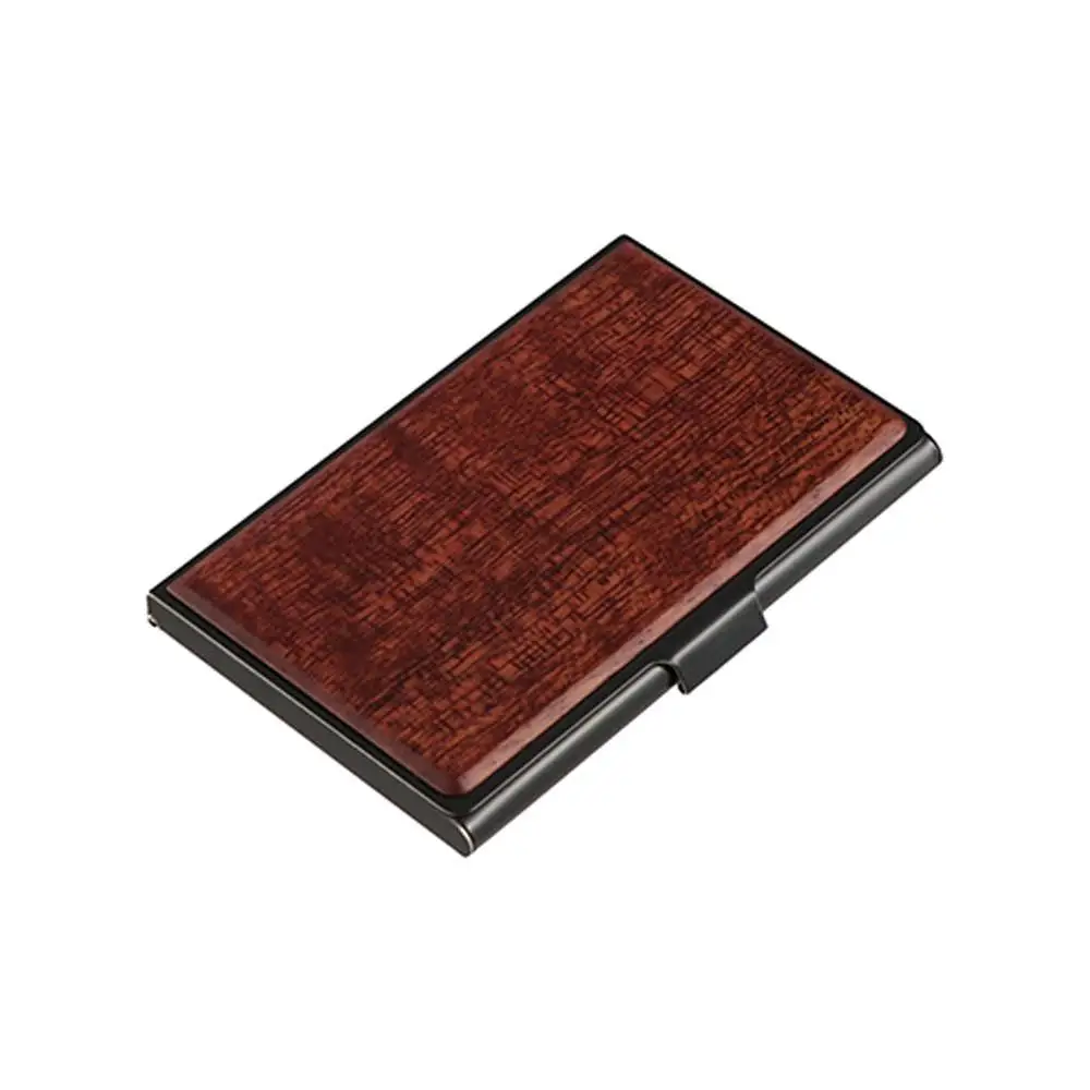 Display Stander Office Supplies Desktop Storage Business Card Holder ID Credit Card Holder Cards Storage Case Cards Container