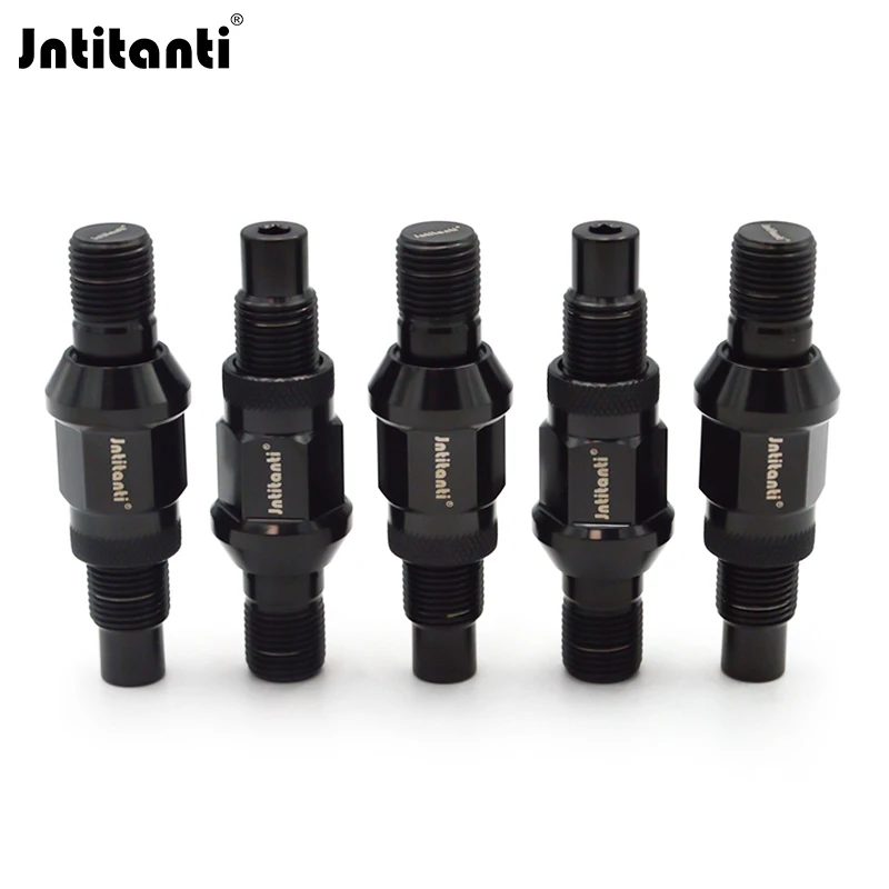 Jntitanti factory Gr.5 titanium wheel stud M14X1.25X78 and wheel nut M14*1.25*35 mm for BMW Racing car