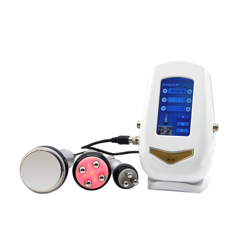 3IN1 40K Ultrasonic Cavitation Body Slimming Machine Ultrasonic Vacuum Instrument Weight Loss Liposuction Tighten Beauty Machine