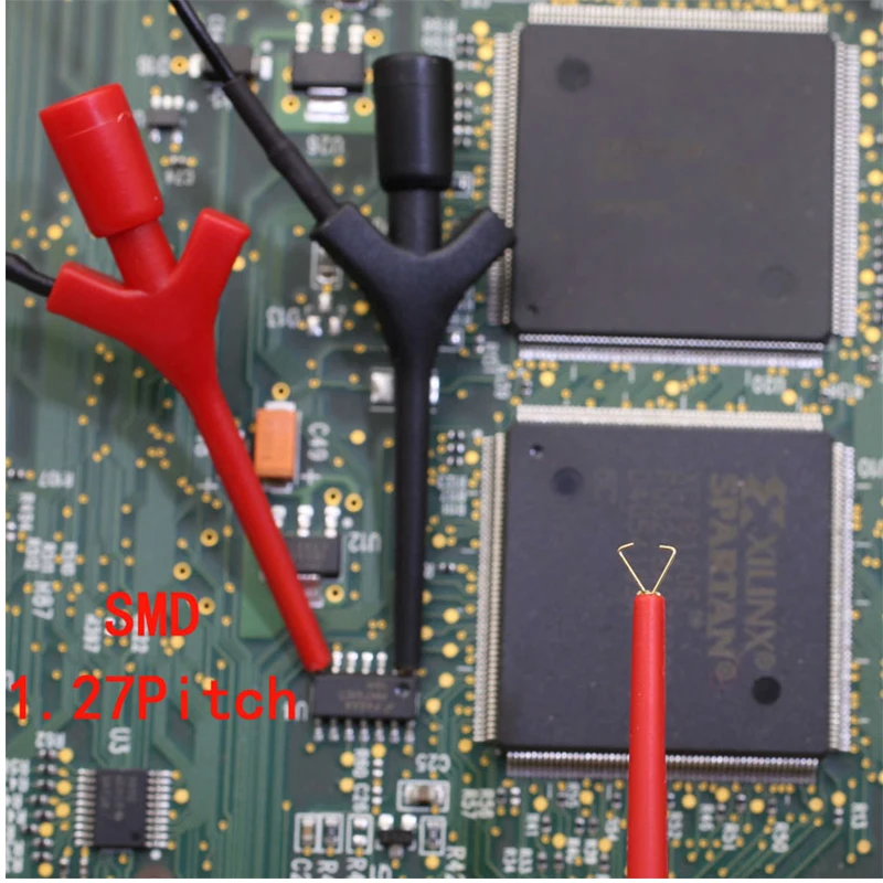 Multimeter-Messleitungen, Kabelsonde, sichere Spitze, Kabelsatz, Messleitungssatz, Krokodilklemme, Testhaken, Multimeterleitungen, Kit für die hintere Sonde – Detail 36