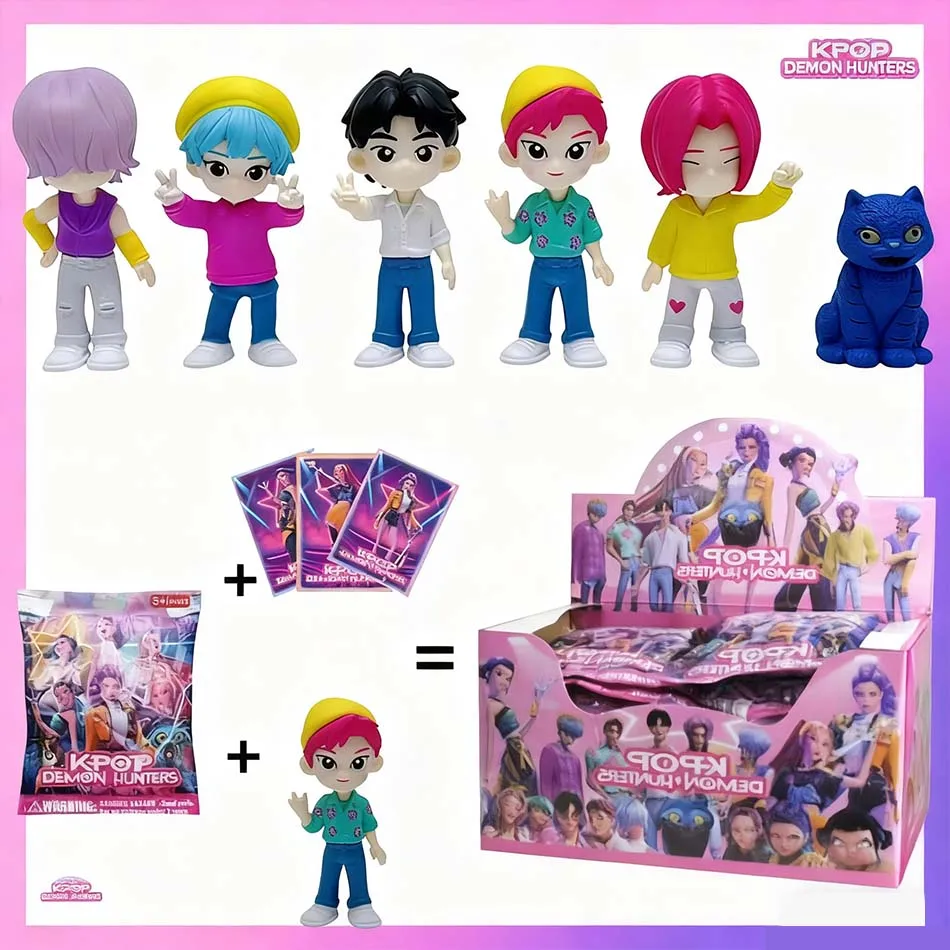 

Горячая Kpop Devil Hunter Rumi Zoe Mira аниме поливинилхлорид коллекция персонажей настольные безделушки детский подарок коллекционные предметы