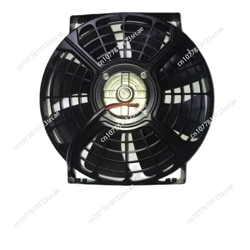 Automobile air conditioner electronic fan 12v24V10 inch truck water tank condenser cooling fan suction electronic fan 80w/2pcs