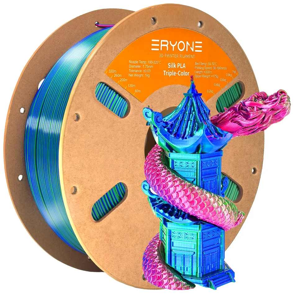 ERYONE Tri-Color Silk PLA (5kg)