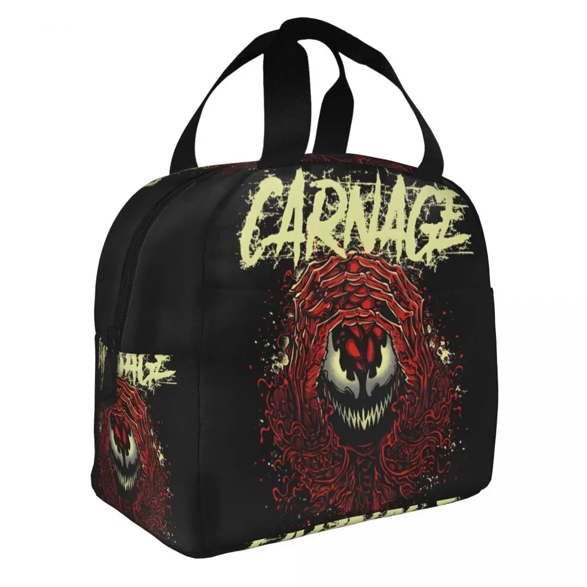 Tote Female Marvel Venom The Last Dance Picnic Storage New Arrival Carnage Children's School Insulation Rice Bag