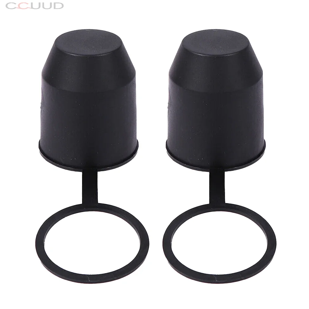 Универсальный 2-комп. шаровой фаркоп для прицепа, защитный колпачок для каравана, грузовика, автомобиля, прицепа, защитный чехол для фаркопа Универсальный 2-комп. шаровой фаркоп для прицепа, защитный колпачок для каравана, грузовика, автомобиля, прицепа, защитный чехол для фаркопа