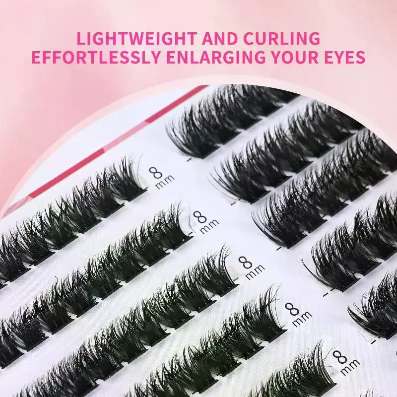 30줄 클러스터 속눈썹 연장 8-16mm 믹스 플러피  - Eyelash Extension No 8 리뷰 및 가격