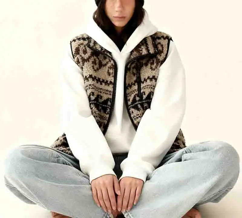 

Жилеты Жилеты Толстые женские без рукавов Весенний льняной асимметричный на одной пуговице Минималистичный чистый образ Дышащий Современный Y2K