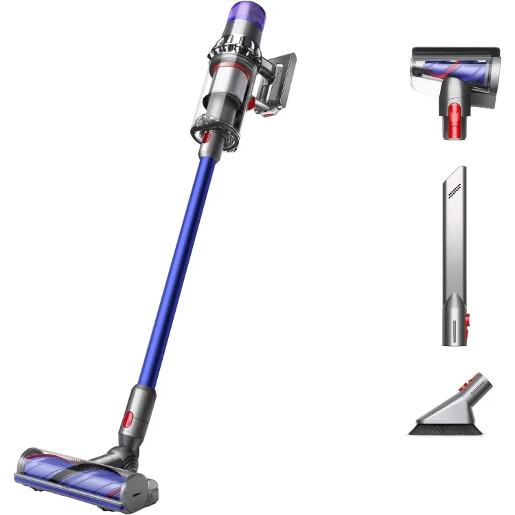 V11 Origin Cordless Vacuum Cleaner, Nickel/Blue