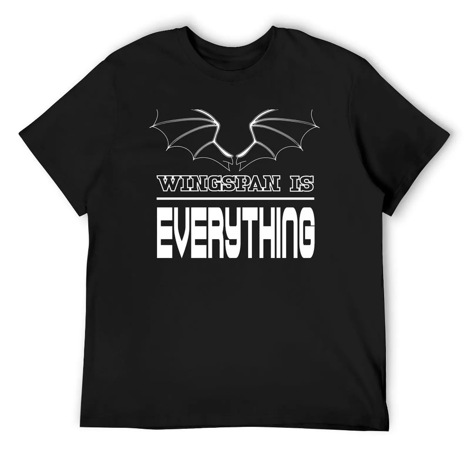 

Wingspan Is Everything - Black - ACOTAR - Sarah J. Maas T-Shirt custom t shirt man clothes anime stuff mens clothing