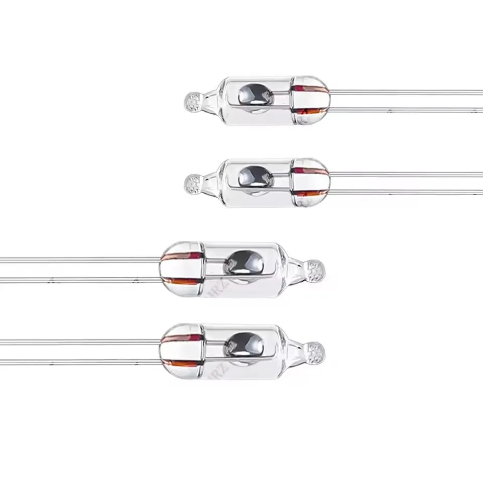 Lot de 20 interrupteurs inclinables en verre - (Contrôle marche/arrêt) Capteur d'angle unidirectionnel avec diamètre de boule de 3 mm/5 mm, conception sans mercure