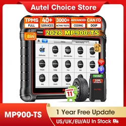 Autel MaxiPRO MP900-TS Auto TPMS Diagnostic Tools Car OBD2 Scanner Programming ECU Coding Active Test CAN FD/DoIP PK MP808BT