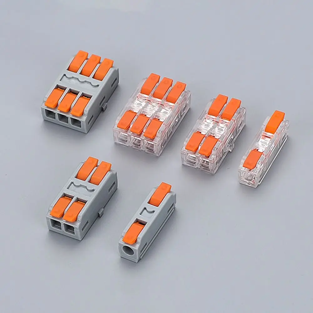 Wire Connector Quick Splitter Mini Splicing Universal Conductor Wiring Cable Terminal Block Electrical Connectors