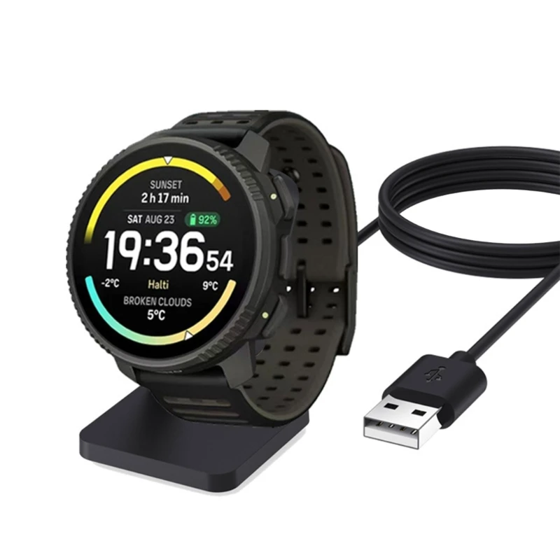 Compact Charging Station Dock Support For Fitness Watch Easy To Carry