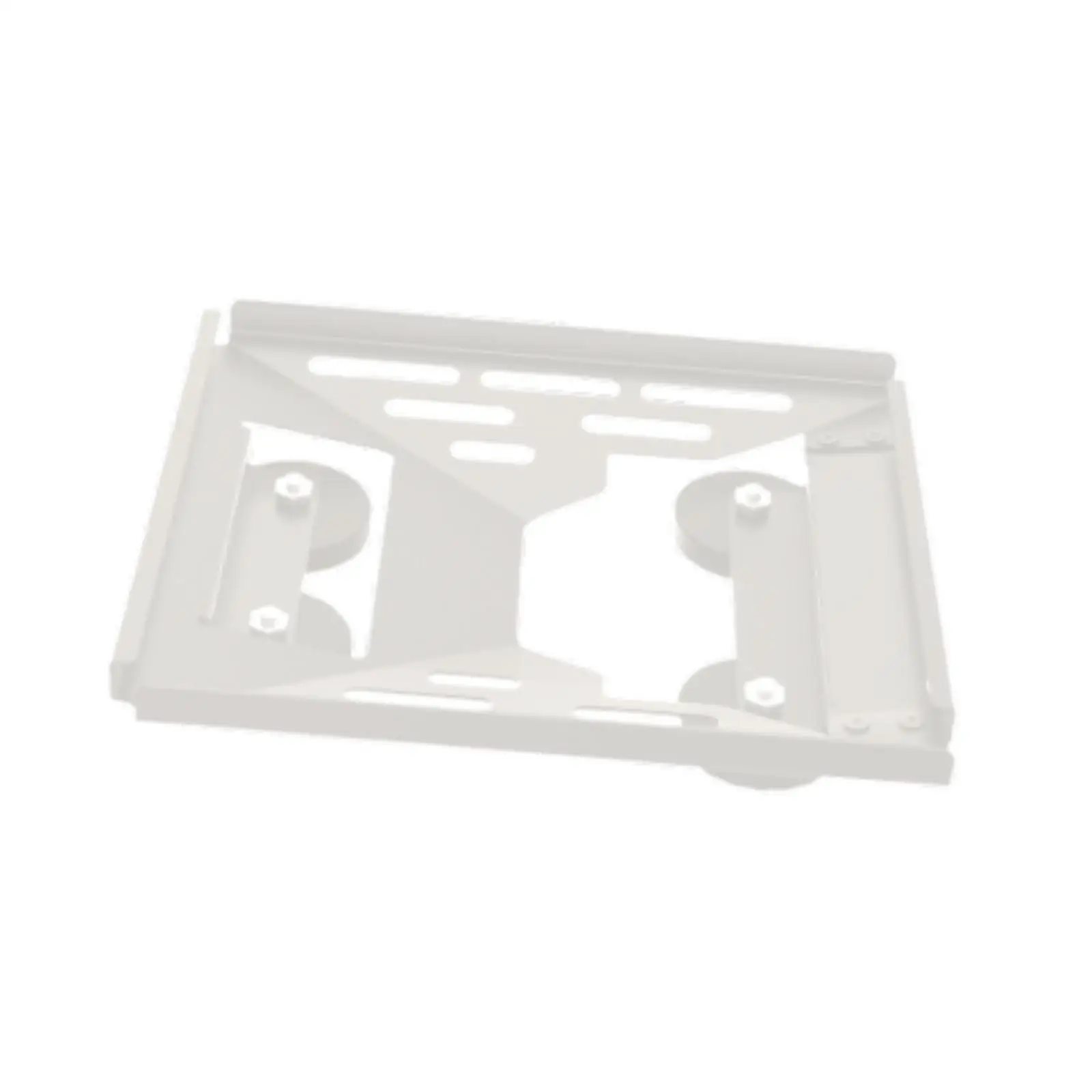 Roof Mounting Kit Stainless Steel Accessory 11.8x9.8inch for Mini Satellite Dish for Rvs Trucks Sturdy Simple Assembly