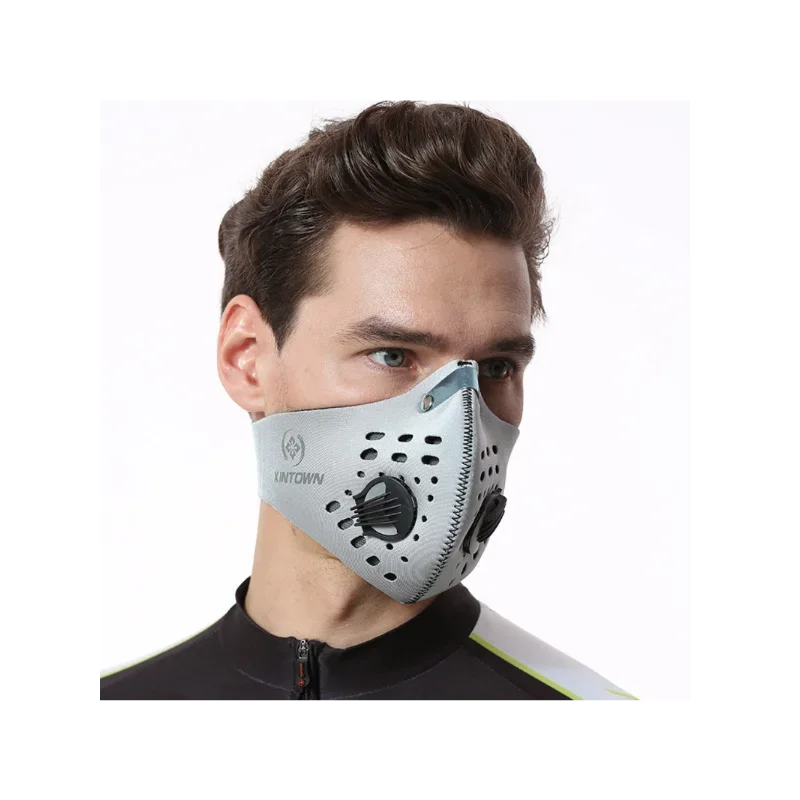 Outdoor Sports Reusable Face Masks For Men Dustproof Masks Activated Carbon Dust Mask With Extra Filter Cotton Halloween Cosplay