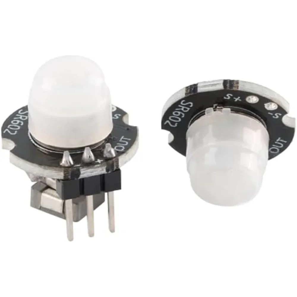 SR602 Mini PIR Motion Sensor Module w/ Switch Bracket, Lens - Arduino DIY