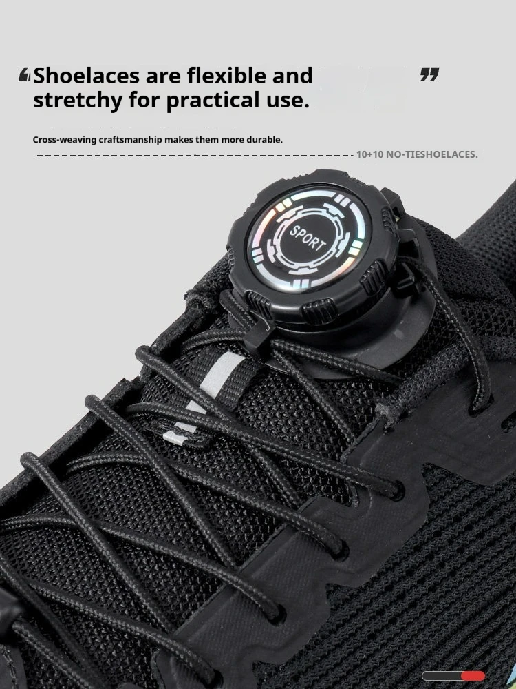 Automatische Schnürsenkel für Outdoor-Sneaker, einfache Installation, drehbare Schnalle, dickes Seil, kein Schnürsenkel mehr nötig, Schuhzubehör. – Detail 2