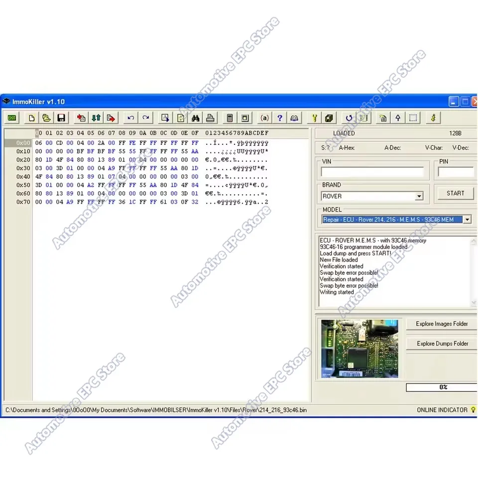 Picture 7: IMMO DOCTOR V2.1 With Unlimited KEYGEN MULTI BRAND Immo Off Software ECU Chip Tuning+ ImmoKiller V1.10 OBD2 Scanner Car Software