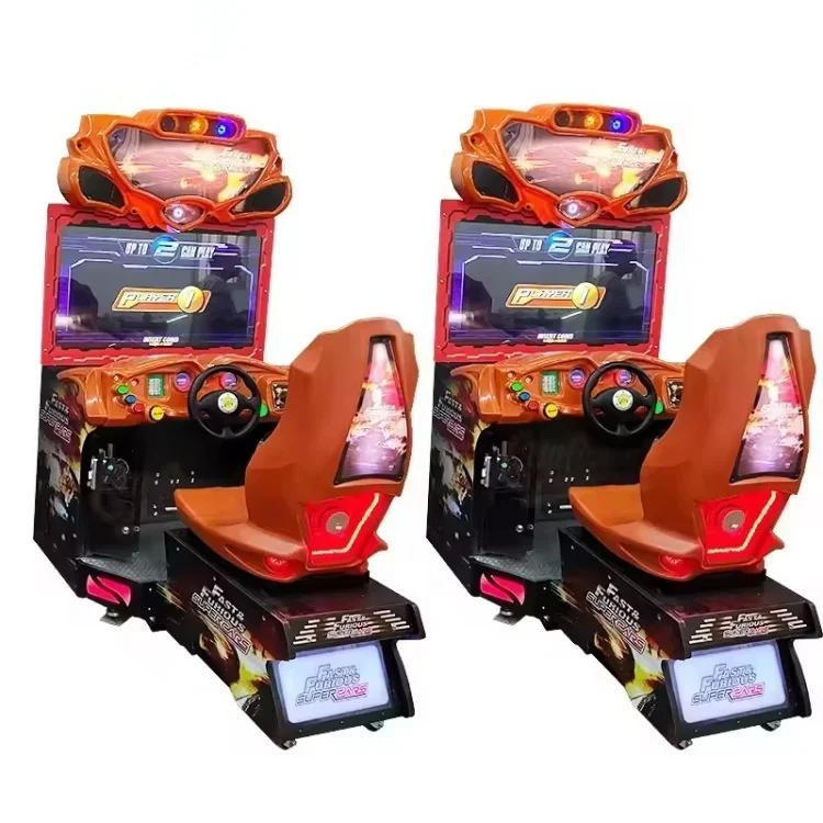 Dynamic Racing Kidsren's Speed Passion Flame Coin Simulator آلة تسلية جديدة ضمان لمدة سنة واحدة باللغة الإنجليزية