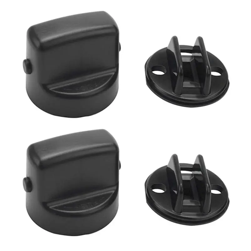 WF-2Pcs Ignition Start Switch Knob Cap & Insert For Mitsubishi Keyless Lancer Outlander 4408A167 4408A031