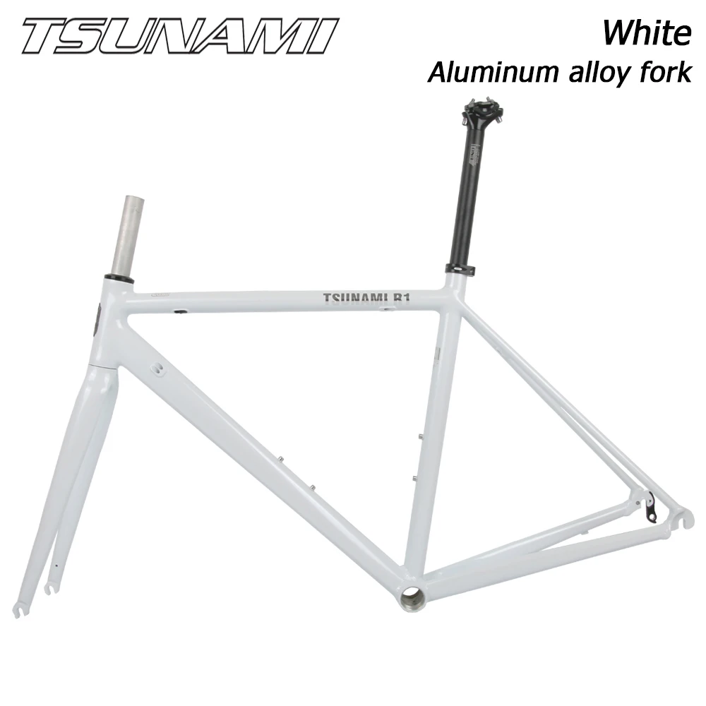 津波-道路自転車フレーム、r1アルミニウム合金、700cリムブレーキ、c