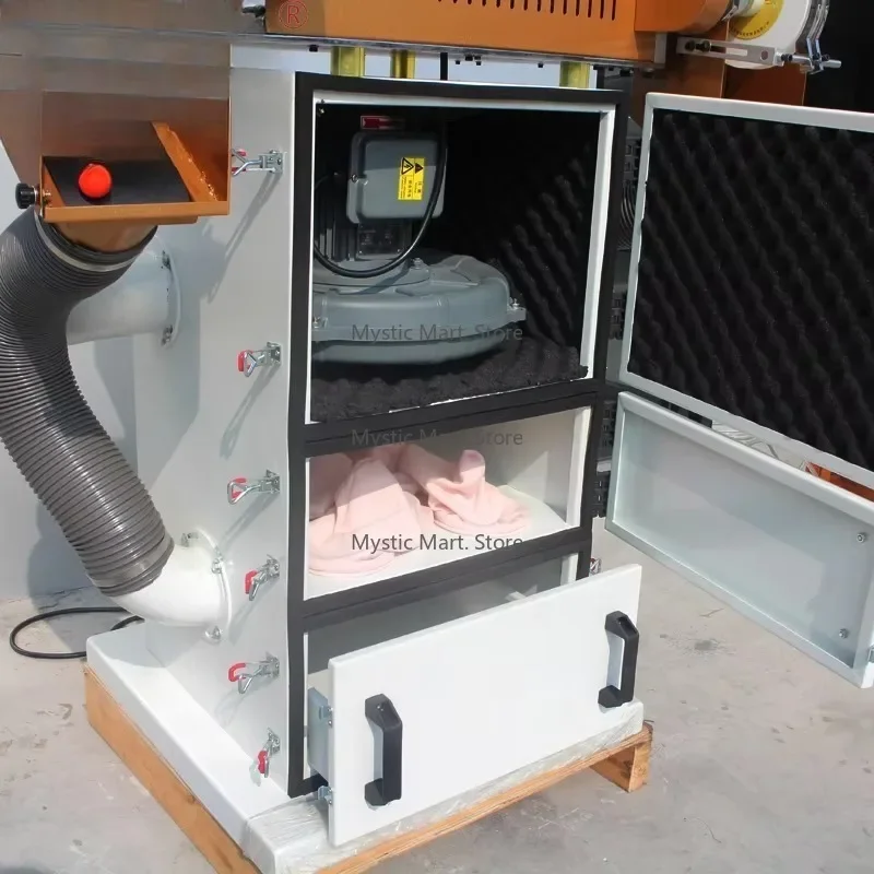 XD-371 Computer-Controlled Leather Edge Polisher - Two Head Grinding Machine for Footwear & Bag Production