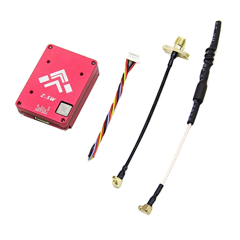 HOT-2.5W 5.8G FPV VTX 2500MW FPV Drone Transmitter For FPV Long Range Drone RC Airplane