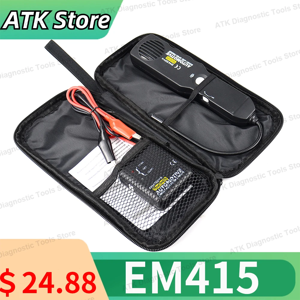 EM415PRO Tester Automotive Transponder Flexible Probe Cable Tracker DC6-42V EM415 Vehicle Repair Detector Tracer Professional