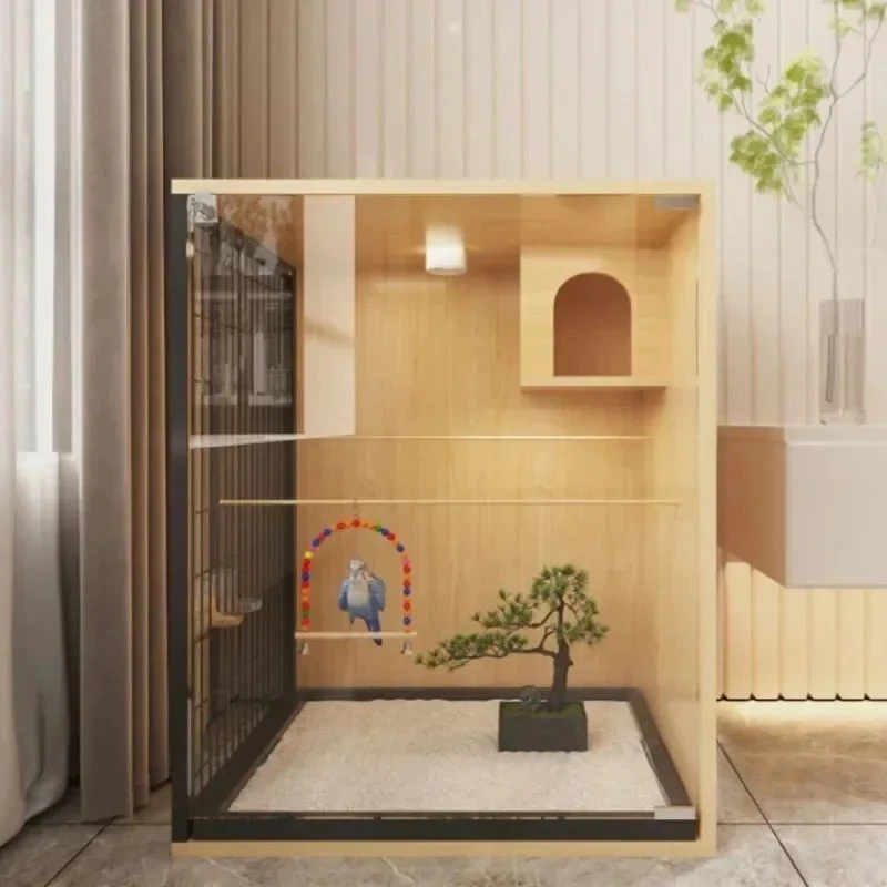 Stand Nest Bird Cage Hammocks Carrier Canary Guinea Pig Alcancias Breeding Bird Supplies Nesting Pet Cage Accessories i