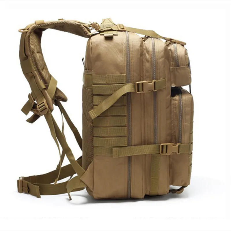 2025 Neuer militärischer taktischer Armee-Rucksack, 50 Liter, große Kapazität, 3P-Rucksack, Wandern, Camping, Jagd, Rucksack