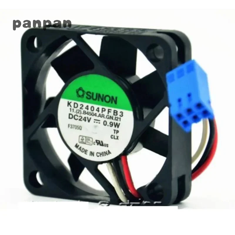 New CPU Cooling Fan for SUNON KD2404PFB3 24V 0.9W 4CM 4010 3-wire Alarm Frequency Converter Fan